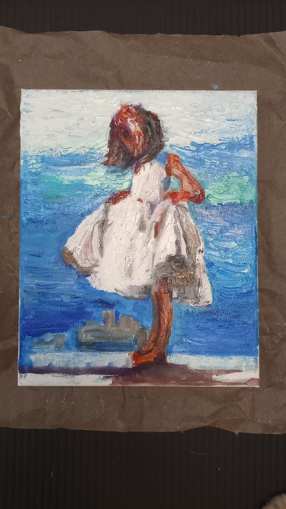 Image 1 of TV Steenbergen. Mädchen am Strand