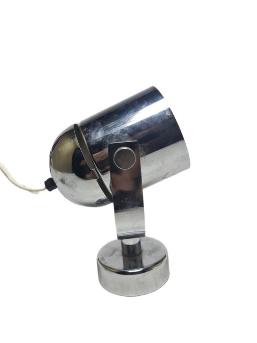 Lampe de chevet Art Déco, Belgique, années 1960 – wandlampen, Metal, Chrome