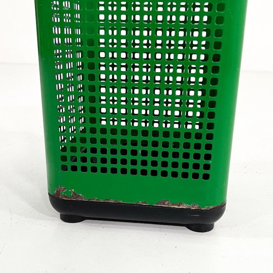 Image 1 of Green Perforated Bin from Neolt, 1980s