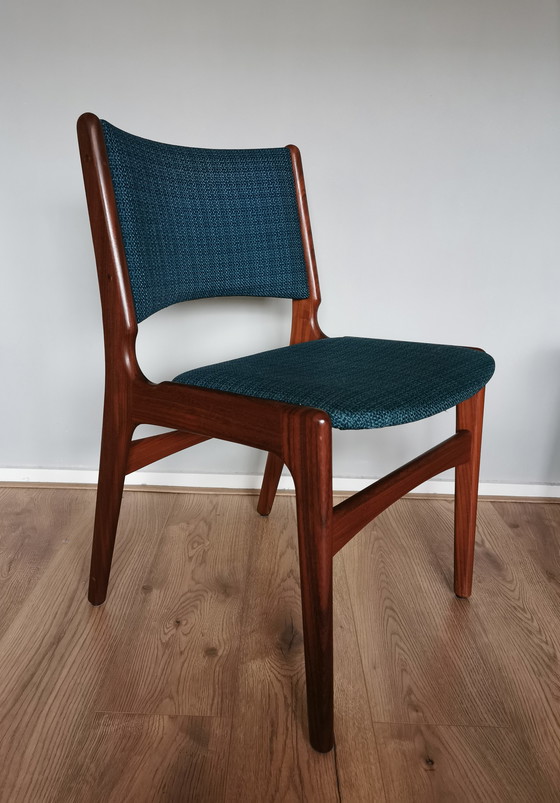 Image 1 of Set of 6 vintage dining chairs Model 89 by Erik Buch