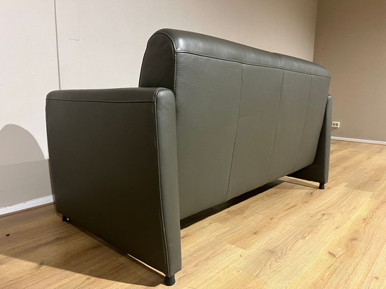 Image 1 of Montel Mondi - 2-seater - Leather - Green - Showroom model