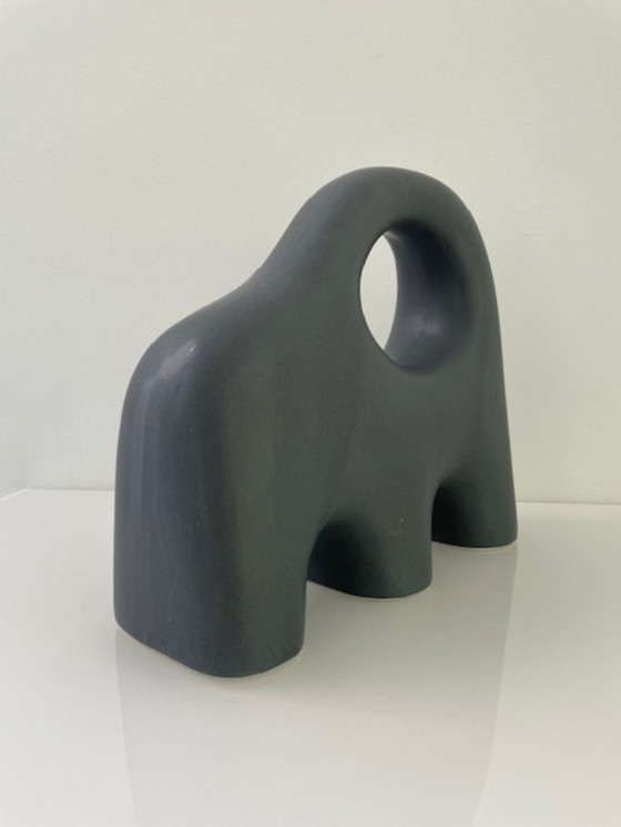 Image 1 of Modern ceramic sculpture - minimalist & organic design