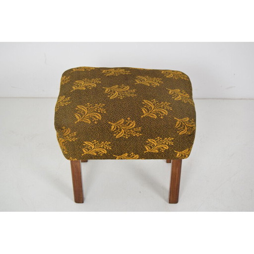 Mid-century Stool or Tabouret Czechoslovakia 1950s