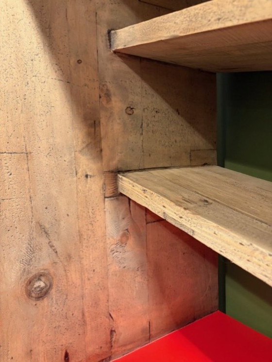 Image 1 of Versmissen Exxes Bureau Libreria rossa con ripiano estraibile