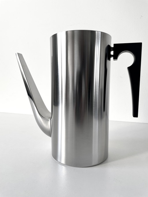 Caffettiera Stelton 1,5 l di Arne Jacobsen. – tafelwaar, Plastic, rvs (photo 2 of 8)