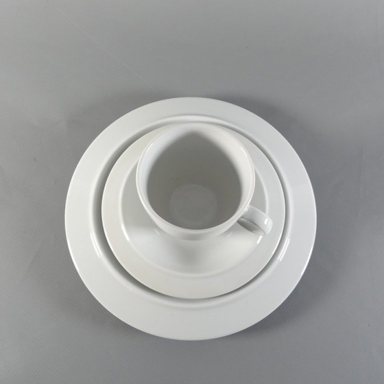 Image 1 of Set caffè Alessi 3 pezzi Tendentse, design Achille Castiglioni