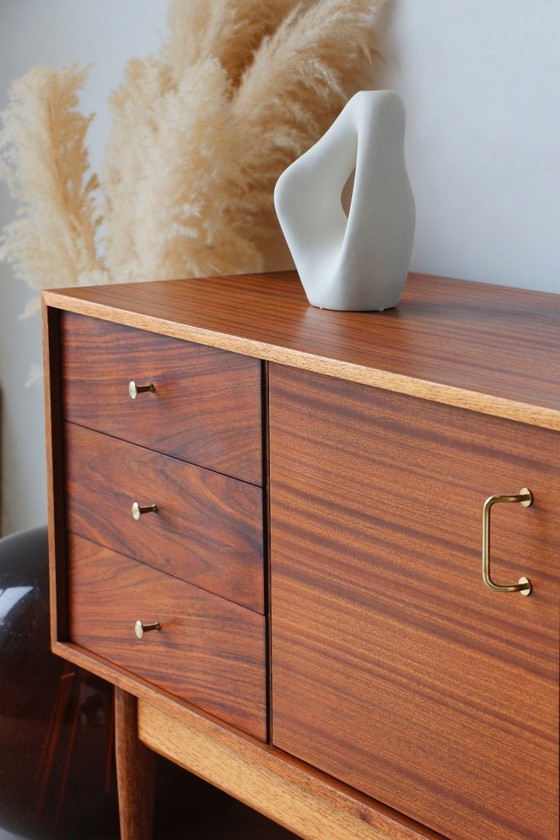 Image 1 of Credenza Uniflex in mogano e palissandro (1960) - Mobili d'epoca