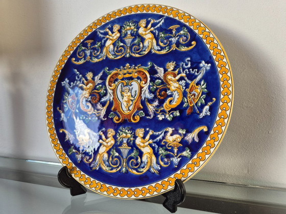 Image 1 of Vintage jaren 60/70 Gien France "Renaissance" sierbord.