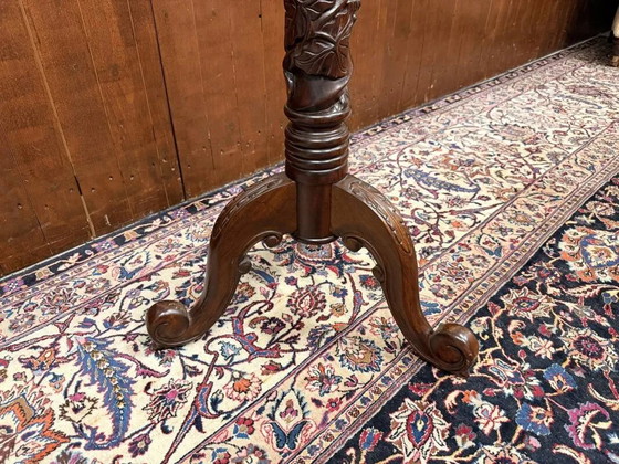 Classic english pied de stalle plant stand, Side tables, Brown, Chesterfield (photo 6 of 11)