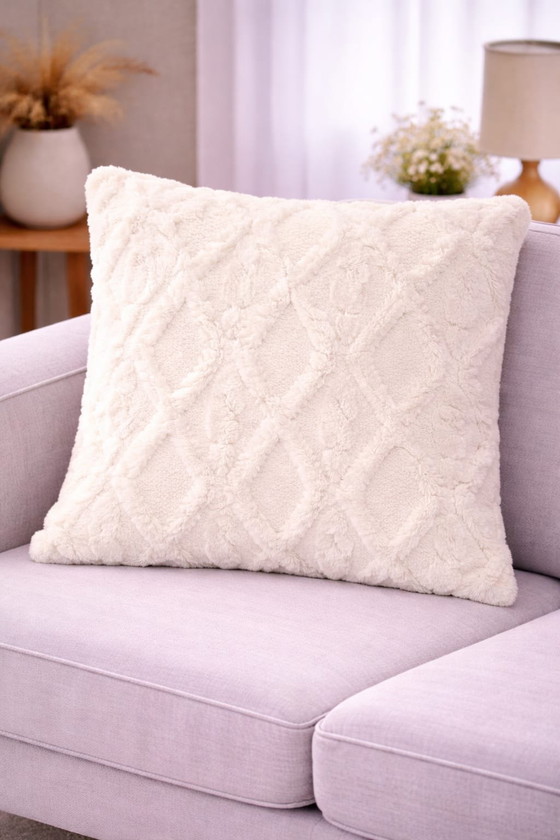 Image 1 of 2 Cream Cushion Covers