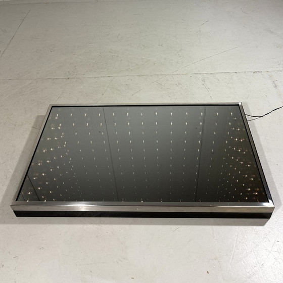 Image 1 of Infinity wall mirror illuminated mirror 1970-80's