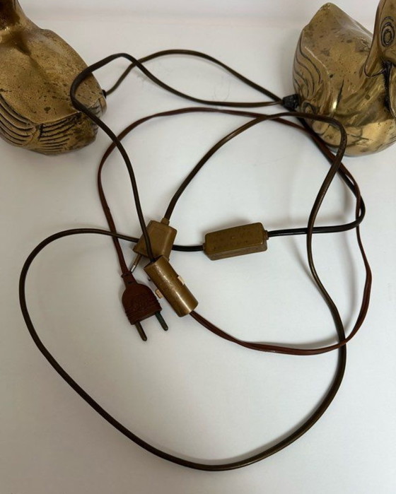 Image 1 of Paar zoömorfe (dierlijke) lampen