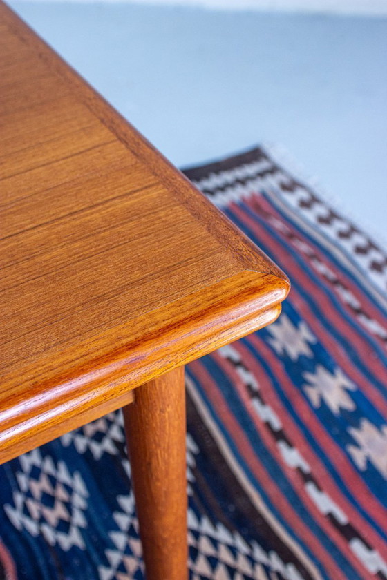 Image 1 of Vintage teak dining table AM ​​Mobler Danish square mid-century