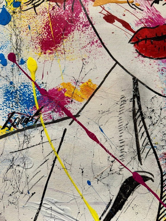 Image 1 of Gongas - Amy Winehouse - Artist canvas