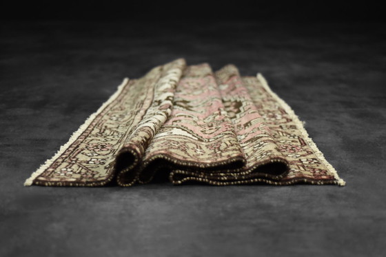 Image 1 of Vintage Hand-Woven Middle Eastern Oriental Hamadan Rug, 1960s