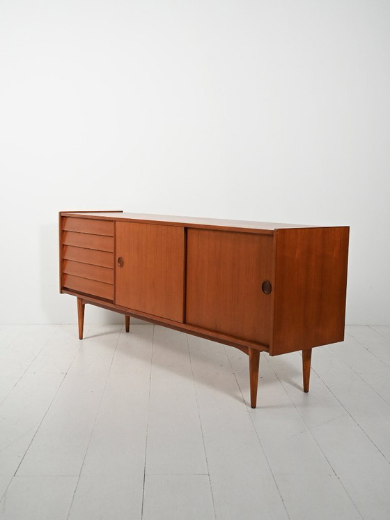 Image 1 of 1960s German teak sideboard