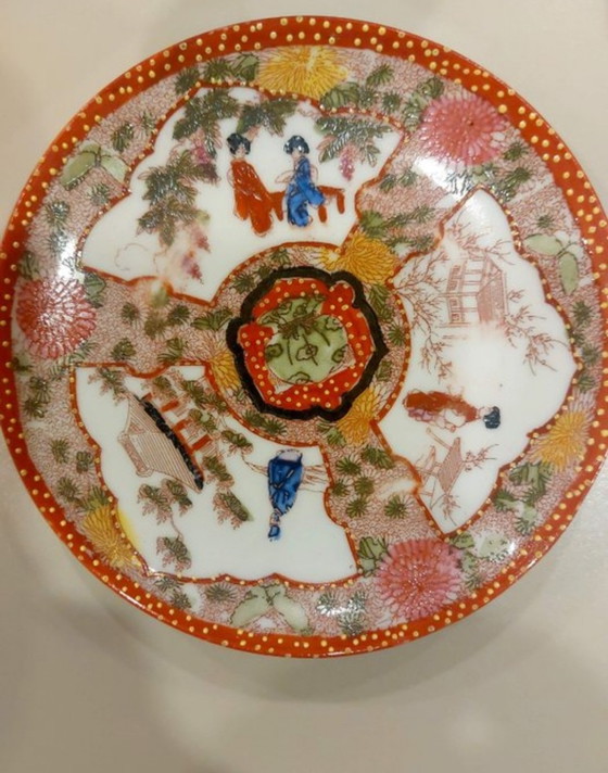 25-teiliges antikes japanisches Teeservice 1910 Meiji Pereodr – Tafelgeschirr, Porcelain (photo 8 of 8)