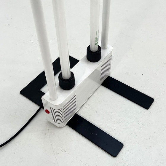 Image 1 of White Floorlamp by Gian N. Gigante for Zerbetto, 1980s