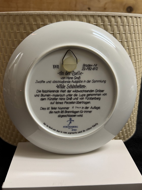 Image 1 of 🌸 “Wild Beauty” | Fürstenberg collector plates | Limited Edition | Complete and rare series | New