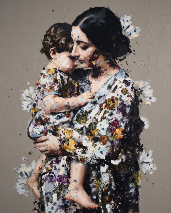 Image 1 of Anne DIAS "Harmony Mother Child" 