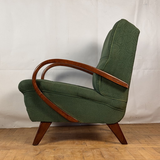 Frantisek Jirak art deco stijl fauteuil uit de jaren 60