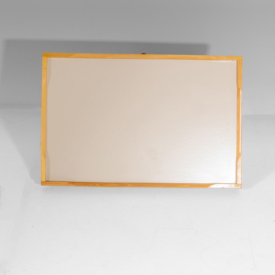Image 1 of 1x Plateau de lit pliant en bois et formica, Mid-Century Modern - Support de livres, Italie 1970