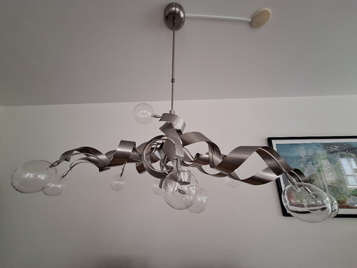 Modern Lucide aluminum pendant lamp
