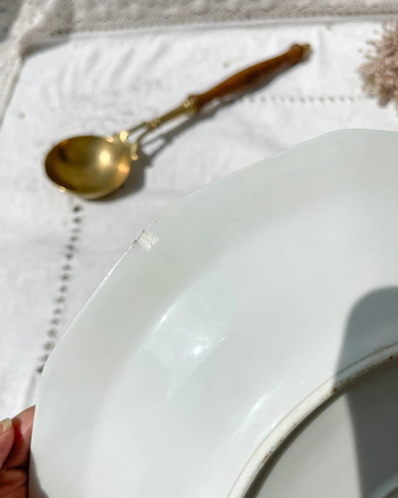 Mehun Limoges Piatto Fondo in Porcellana Prodotto in Francia – Stoviglie, Porcelain (photo 10 of 10)