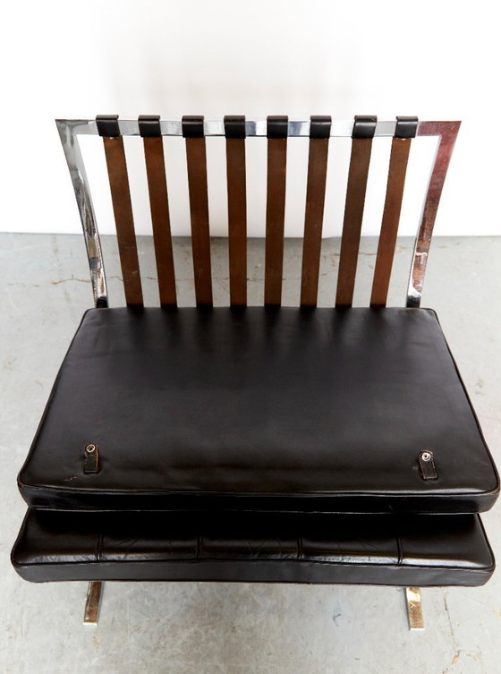 Image 1 of Ludwig Mies van der Rohe MR90 Barcelona Chair for Knoll International