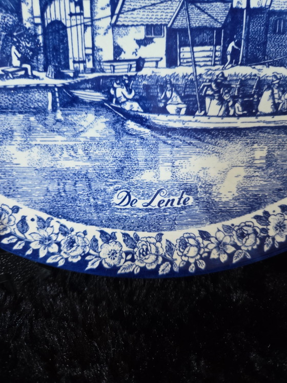 Delfts Blauw Lente Bord – Wanddecoratie, Ceramic (photo 5 of 5)