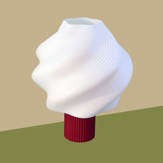 Magda Sculptural Lamp | FireRed – Archy, Table lamps (photo 5 of 5)