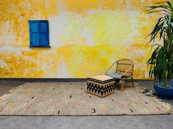 Image 1 of Tapis marocain artisanal en laine 300cmx150cm