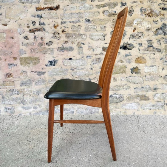 Set of 4 Dining chairs by Niels Koefoed, 1960, Henning Kjaernulf, Wood, Black (photo 4 of 10)