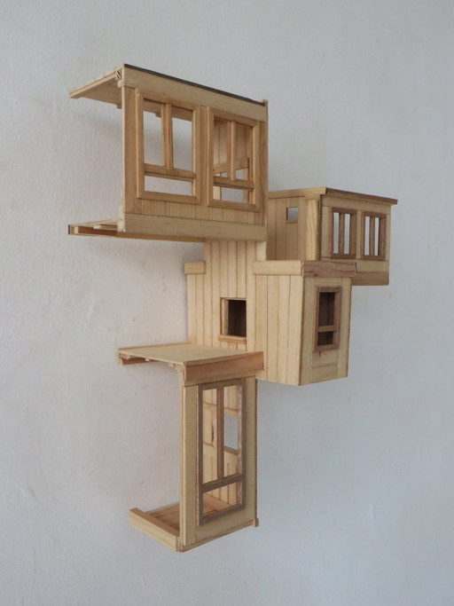 Eric van Solm - 'Vue' – beeldhouwkunst, Wood (photo 2 of 8)