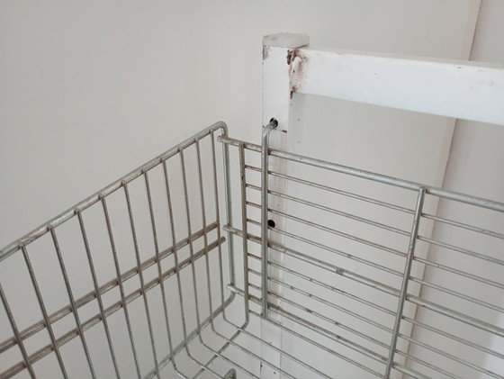 Image 1 of Vintage Industriële Winkelkar