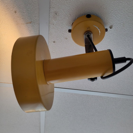 Vintage mid century modern ceiling light – Plastic, Metal (photo 5 of 13)