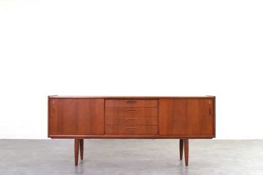Mid-Century Danish Teak Sideboard, 1960s. – dressoirs, Wood