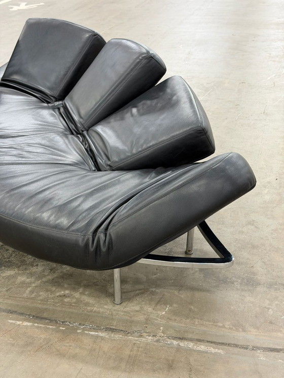 Image 1 of Sofá Edra Flap | Cuero negro