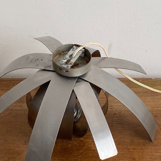 Image 1 of Applique a doppio fiore di Jocelyne Trocme per Oxar. 1970.