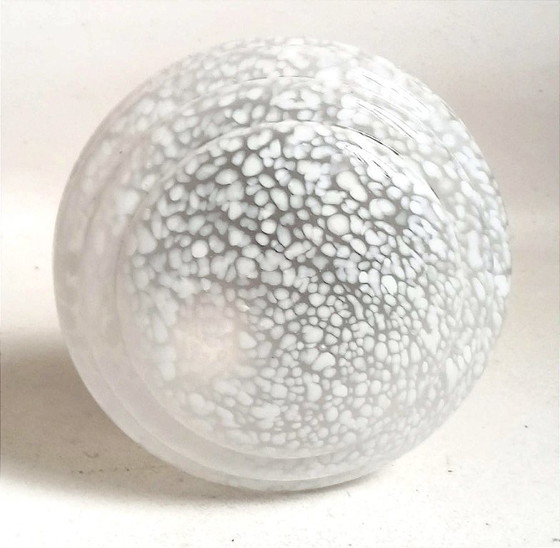 Image 1 of Lampada a sospensione Art Déco, vetro Clichy, altezza 52 cm