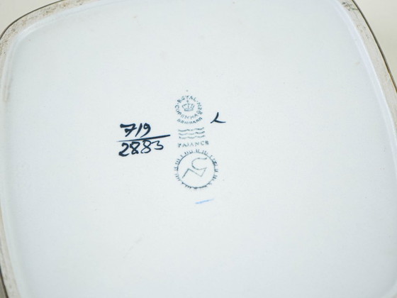 Ceramic bowl, Danish design, 1960s, manufacturer: Royal Copenhagen, Multi Color (photo 8 of 10)