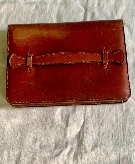 Rare Sac Pochette "Sac De Ville" HERMÈS D'Époque Art Déco (1925) – Pièce De Musée / Patrimoine – Sacs a main (photo 5 of 17)