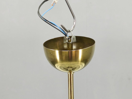 Image 1 of Josef Hurka Art Deco UFO-kroonluchter, Tsjechoslowakije, jaren 1930