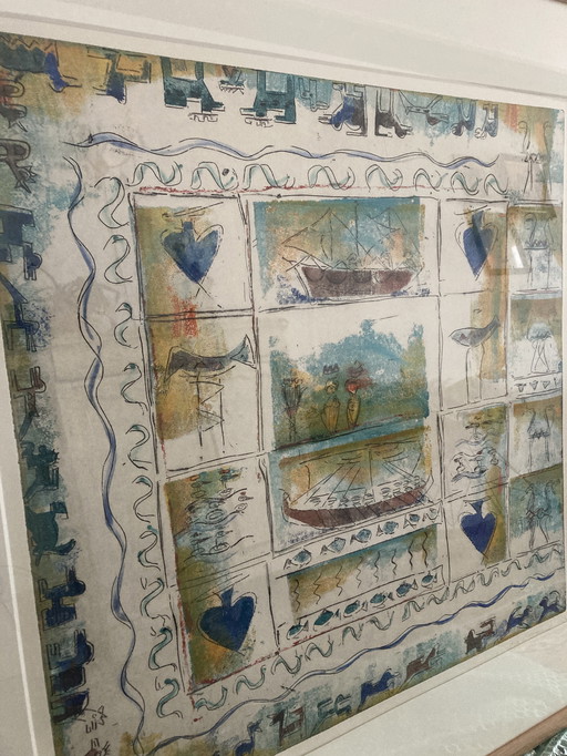 Acquaforte Lia van Leeuwen