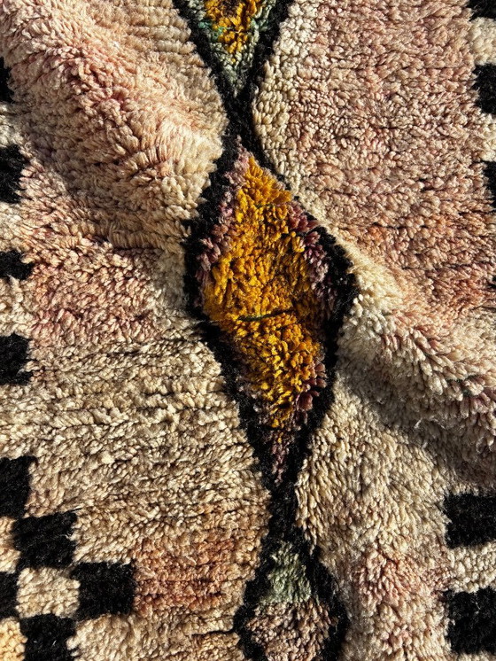 Image 1 of Tapis Boujad marocain rose 170x270 cm en laine – Tapis pour intérieurs modernes