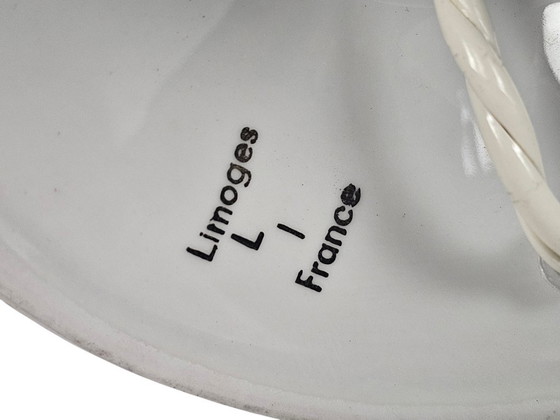 Image 1 of Limoges - France - porcelaine - lampe de table - seconde moitié du XXe siècle