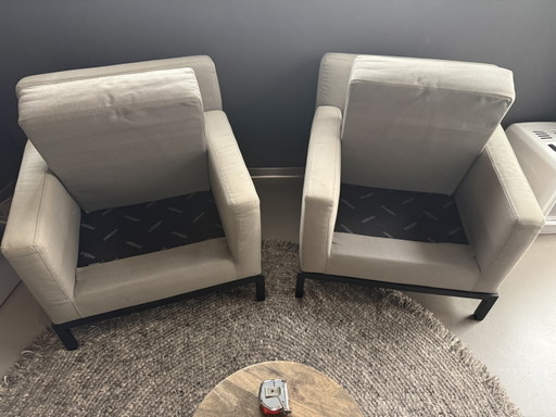 Fauteuils Meridiani 2 pièces