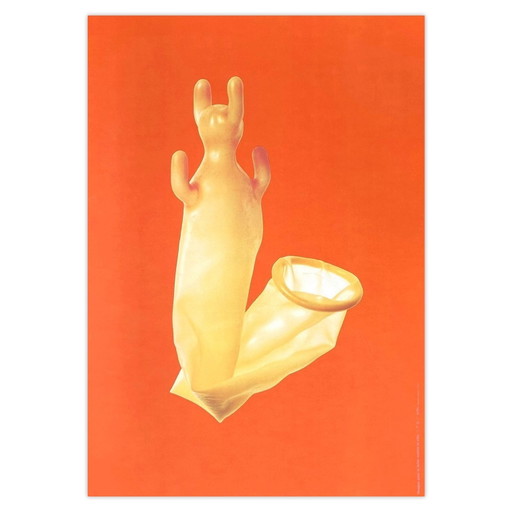 Tibor Kalman Poster Images Pour La Lutte Contre Le Sida 1993 – Paper (photo 2 of 5)