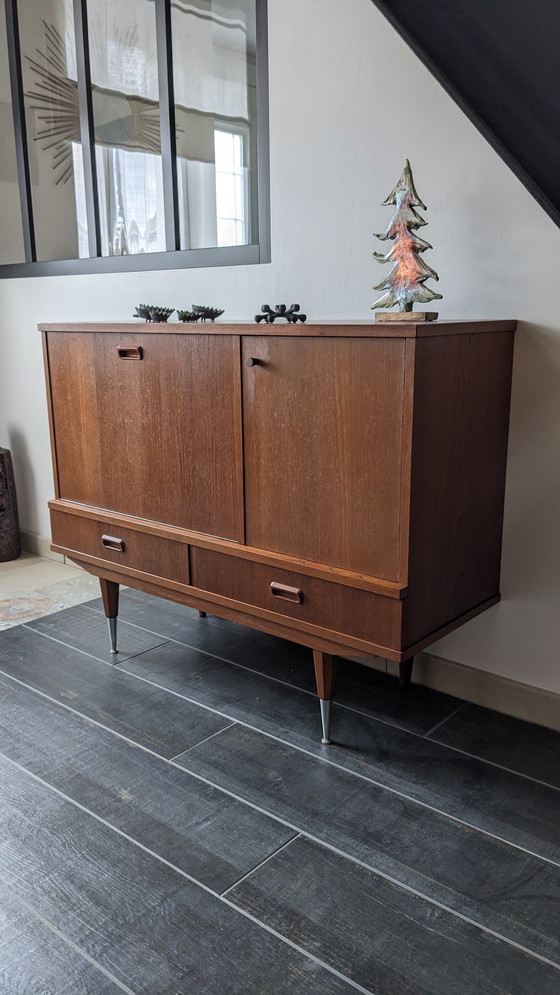 Image 1 of Vintage Scandinavian design bar cabinet