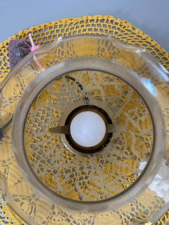 Paire de lampes de chevet vintage KOZOLE, Yougoslavie, années 1970 – Metal, Glass (photo 6 of 12)